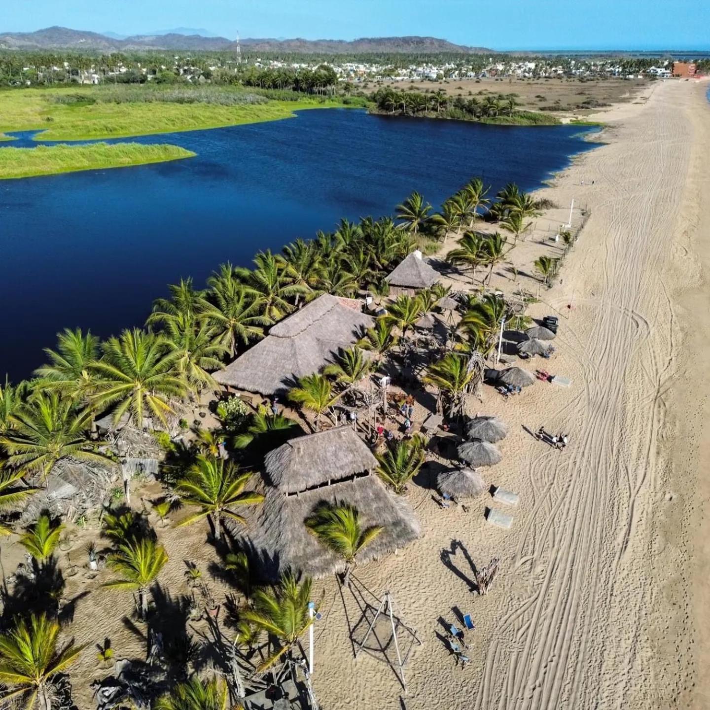 Bungalows Laguna Del Tule San Patricio Melaque Kültér fotó