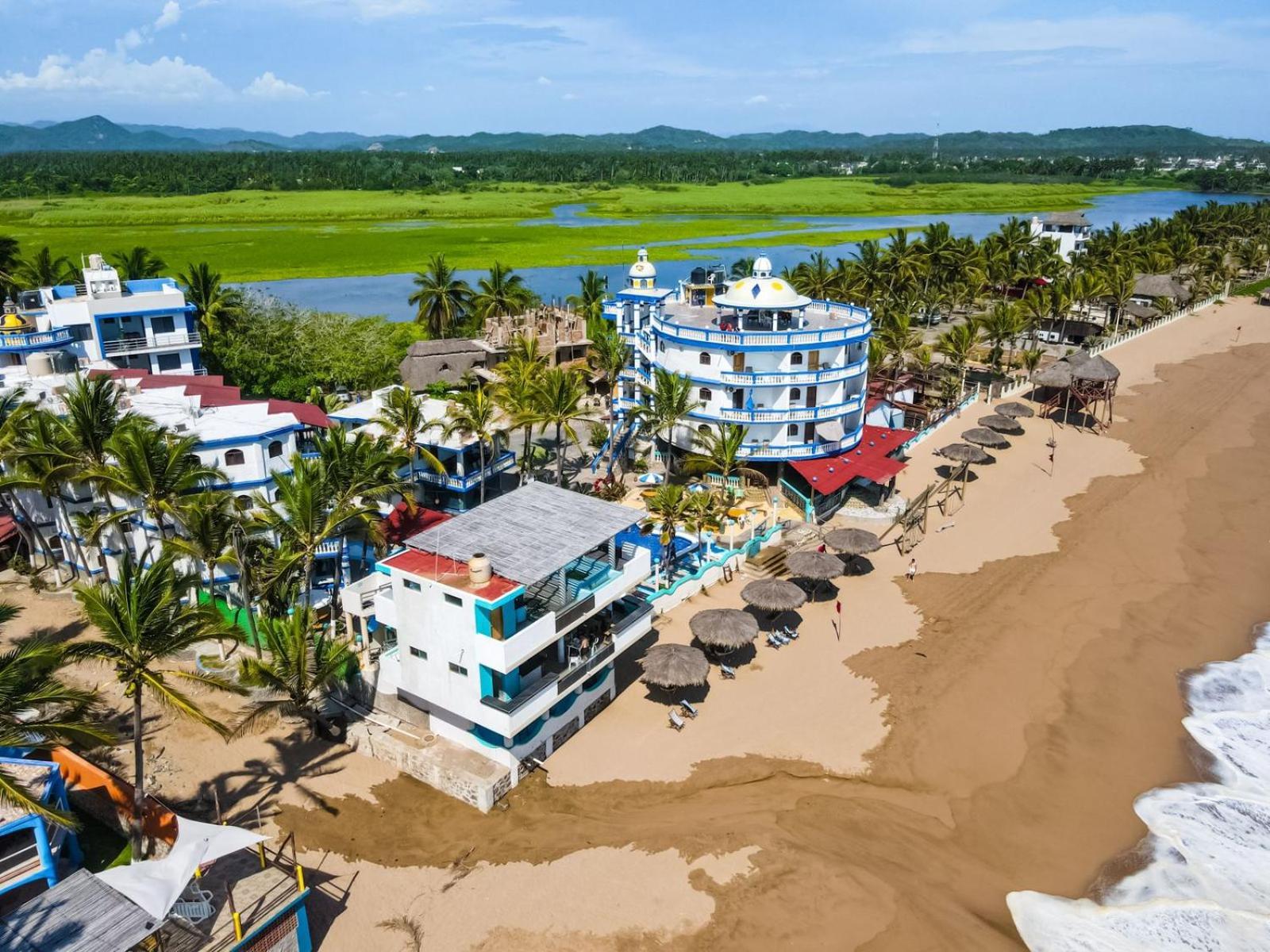 Bungalows Laguna Del Tule San Patricio Melaque Kültér fotó