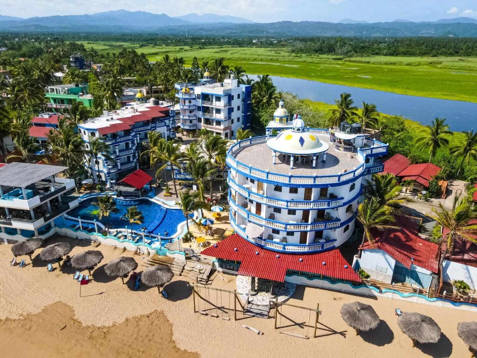 Bungalows Laguna Del Tule San Patricio Melaque Kültér fotó